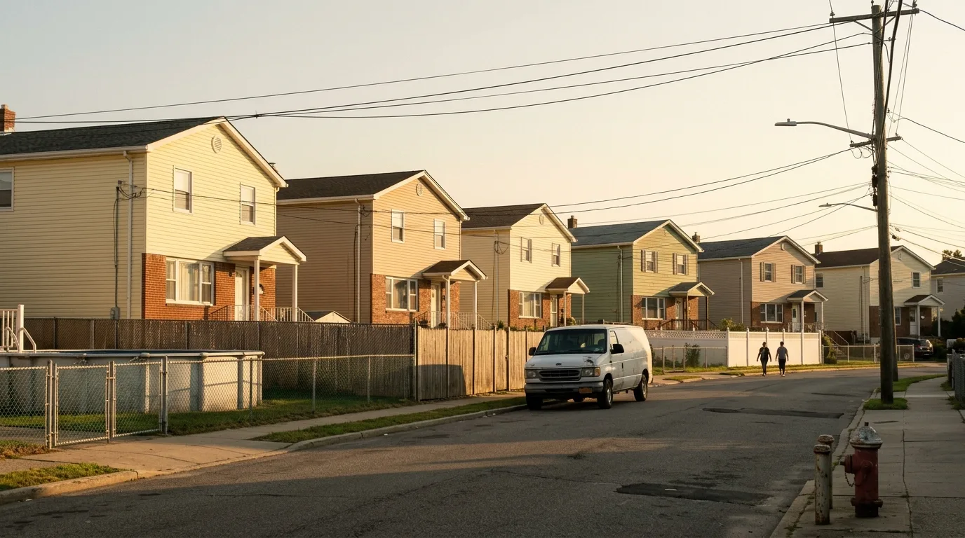 Dongan Hills: the suburban rotation. — illustration
