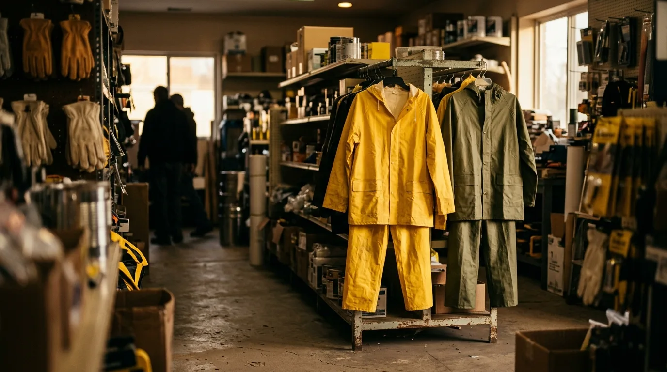 Where to find Climate rain gear in Staten Island — illustration