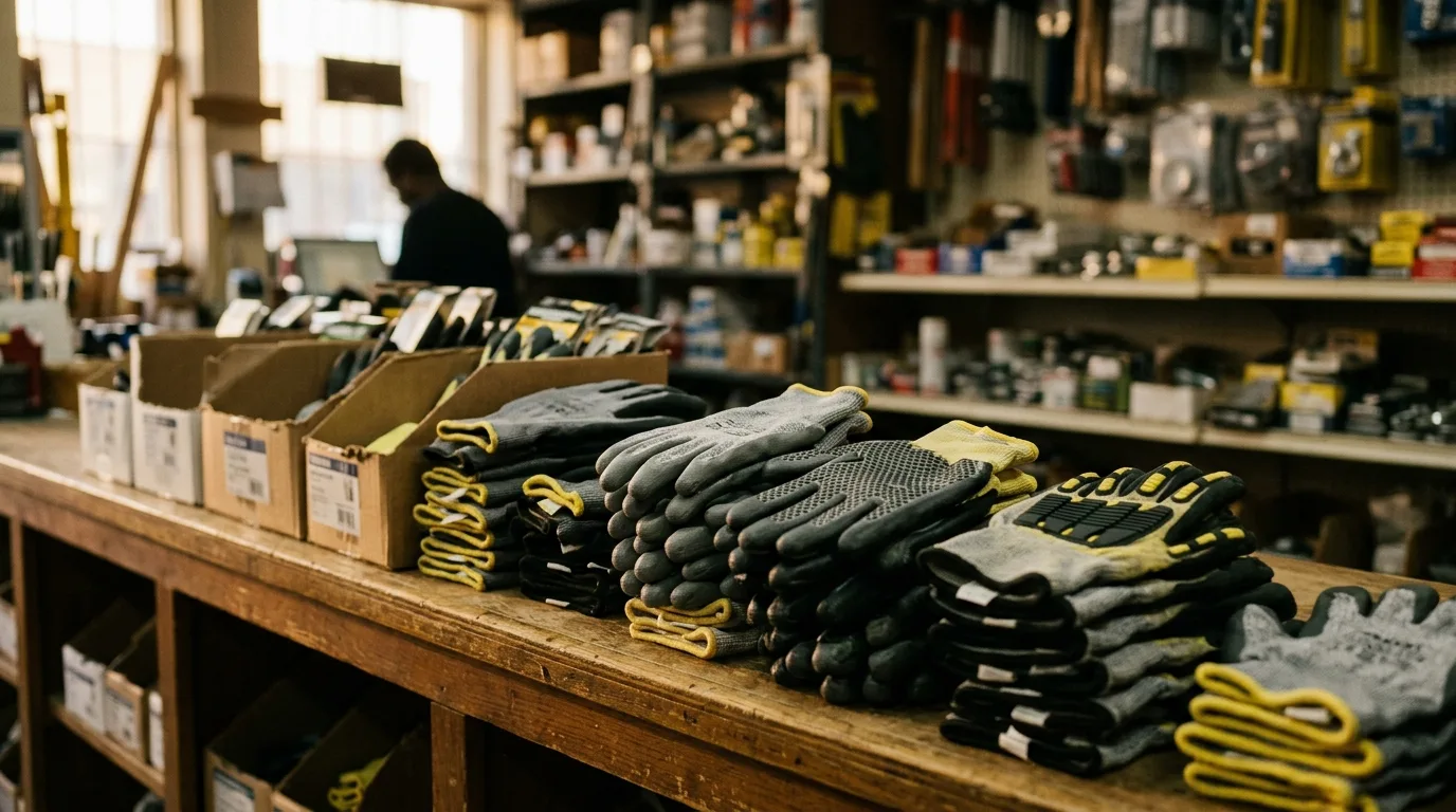 Cut-resistant gloves in Staten Island — illustration