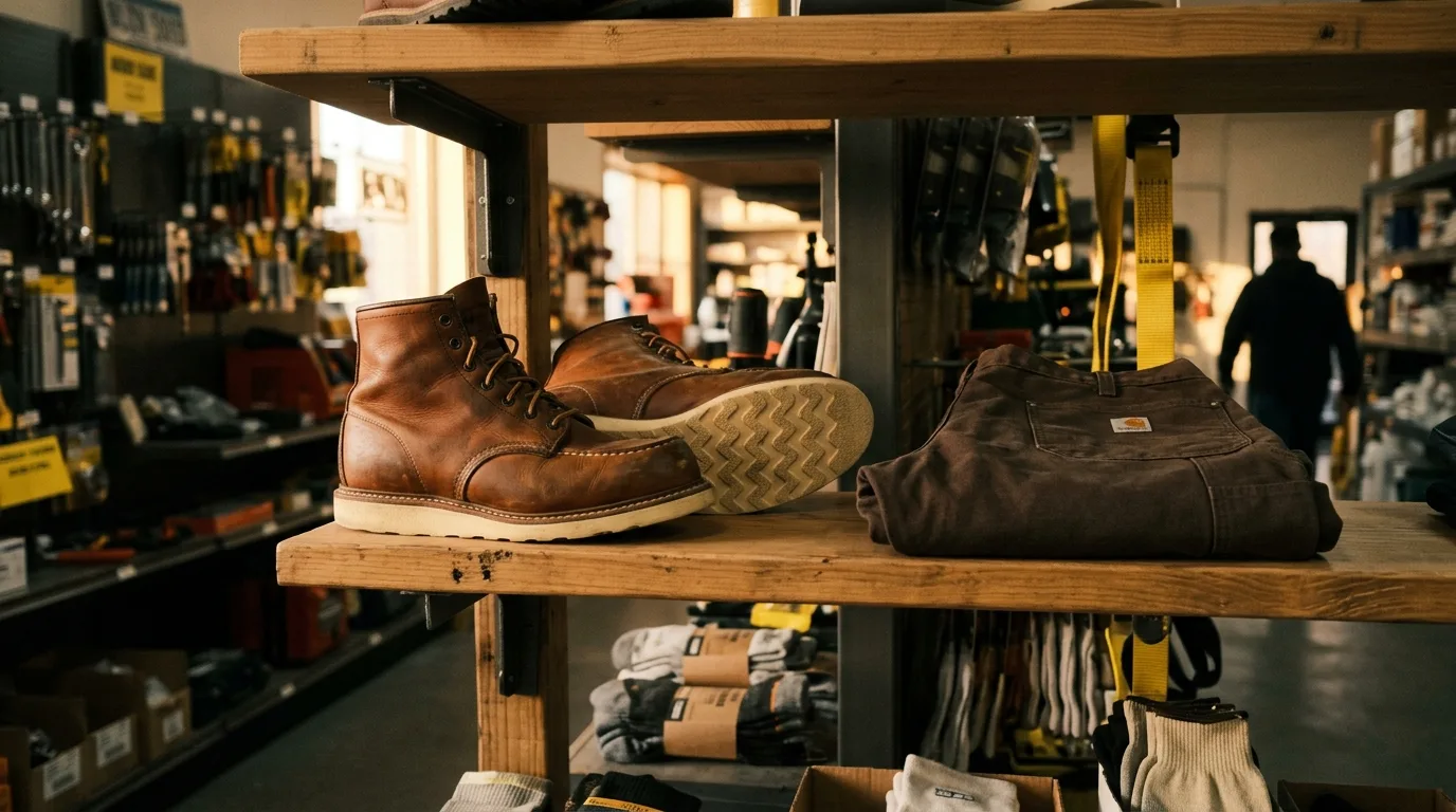 Electrician boots in Staten Island — illustration