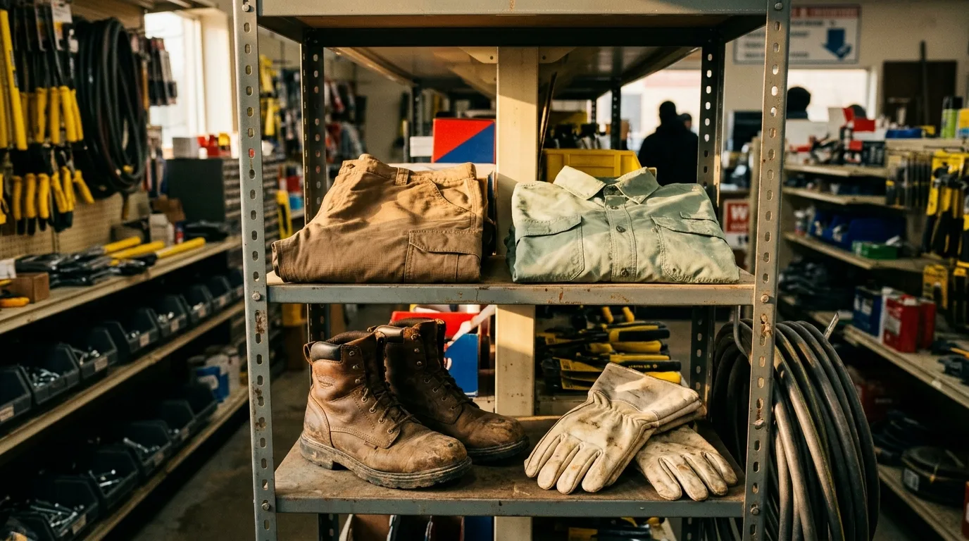 Landscaper workwear in Staten Island — illustration